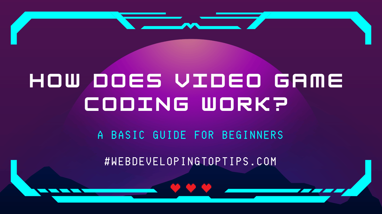 How does video game coding work?
